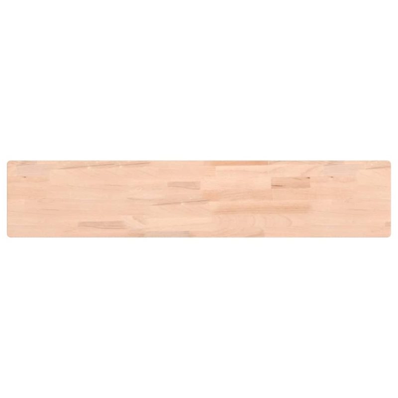 Zidna polica 100x20x4 cm od masivne bukovine