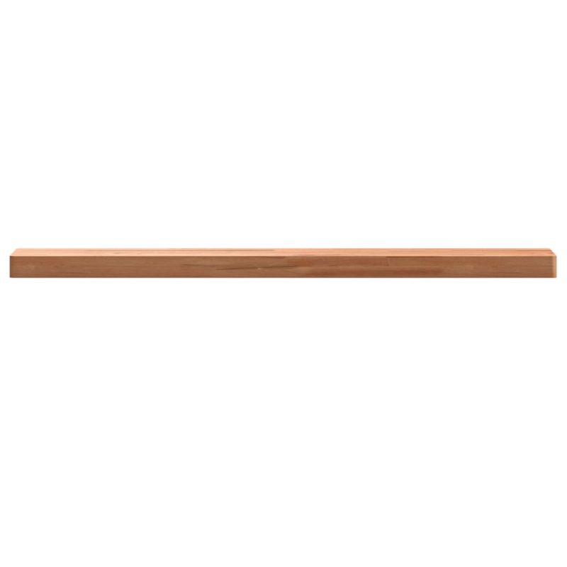 Zidna polica 100x20x4 cm od masivne bukovine - Slika 4