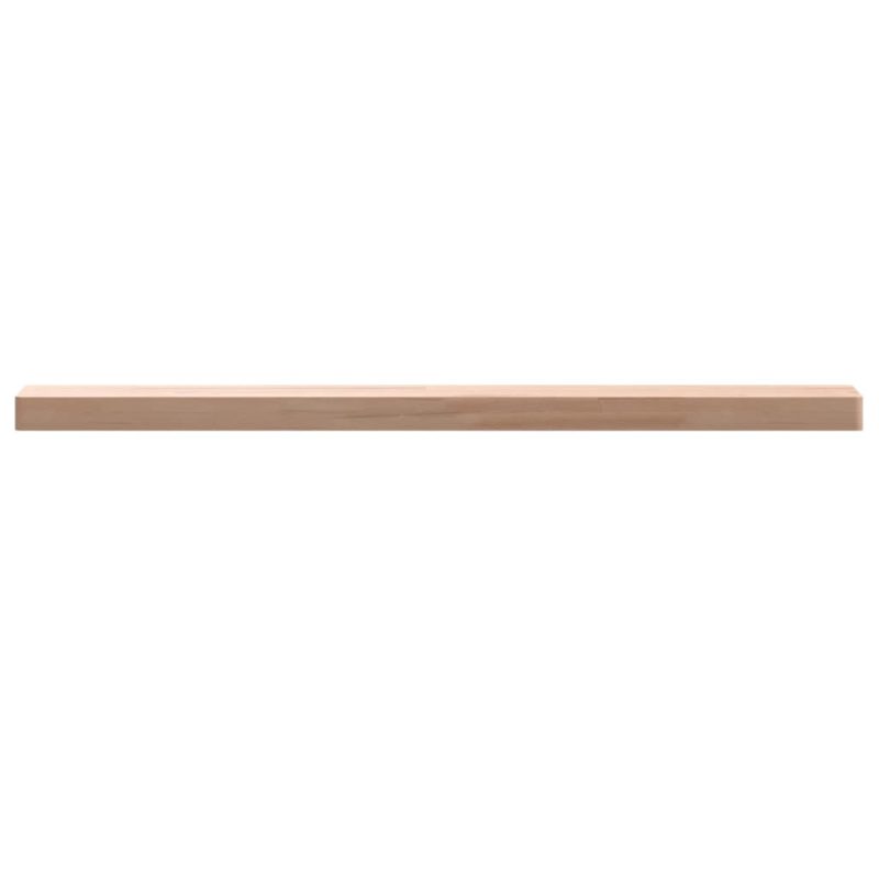 Zidna polica 100x20x4 cm od masivne bukovine - Slika 4