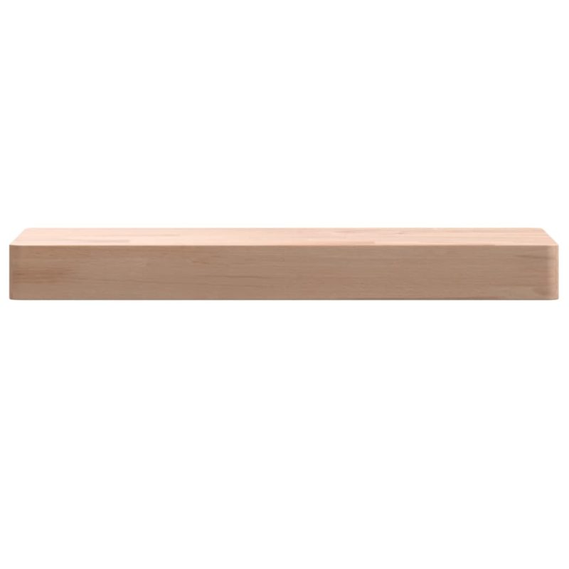 Zidna polica 40x20x4 cm od masivne bukovine - Slika 4