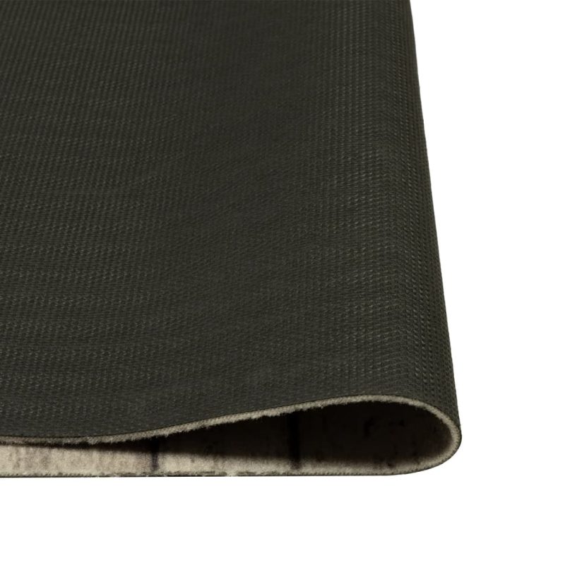 Kuhinjski tepih perivi s uzorkom ograde 45 x 150 cm baršunasti - Slika 4