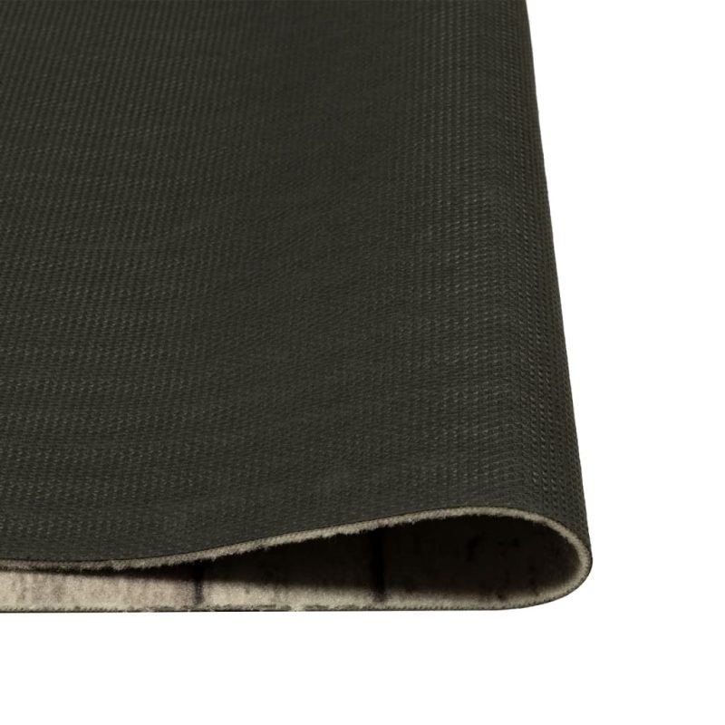 Kuhinjski tepih perivi s uzorkom ograde 60 x 180 cm baršunasti - Slika 4