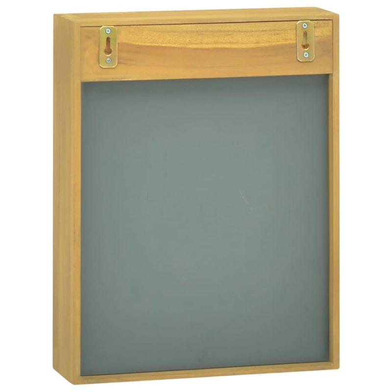 Ormarić s ogledalom 30 x 10 x 40 cm od masivne tikovine - Slika 4