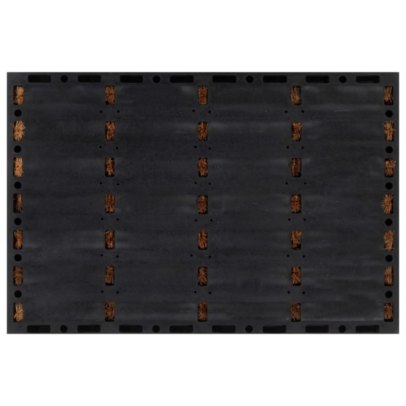 Otirač pravokutni 40 x 60 cm od gume i kokosovih vlakana - Slika 3
