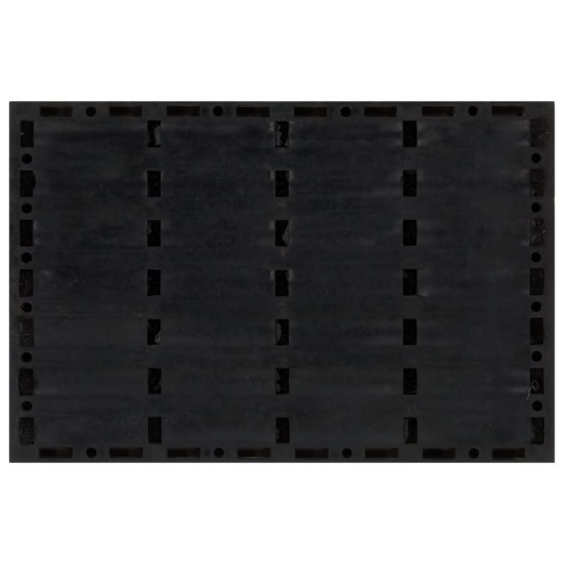 Otirač pravokutni 40 x 60 cm od gume i kokosovih vlakana - Slika 3