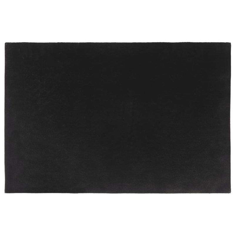 Otirači tamnosivi 60x90 cm čupavi od kokosovih vlakana
