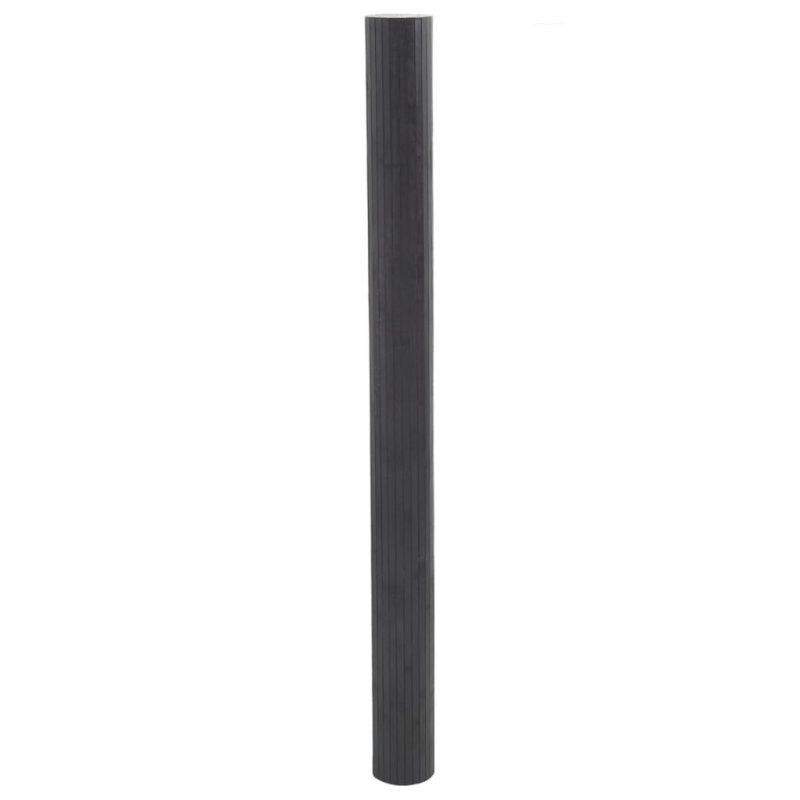 Sobna pregrada siva 165 x 400 cm od bambusa - Slika 4