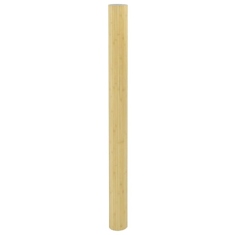 Sobna pregrada svijetla prirodna 165 x 600 cm od bambusa - Slika 4