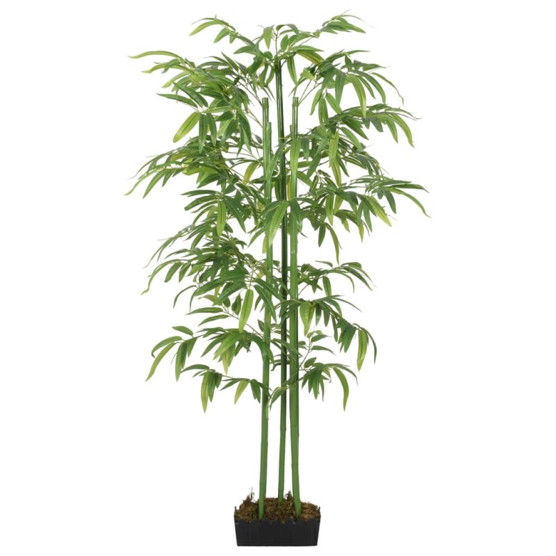 Umjetno stablo bambusa 576 listova 150 cm zeleno