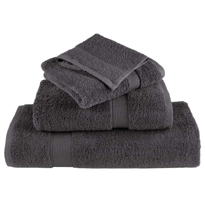 Krpe za pranje 10 kom antracit 30x30 cm 600 gsm od 100 % pamuka - Slika 4