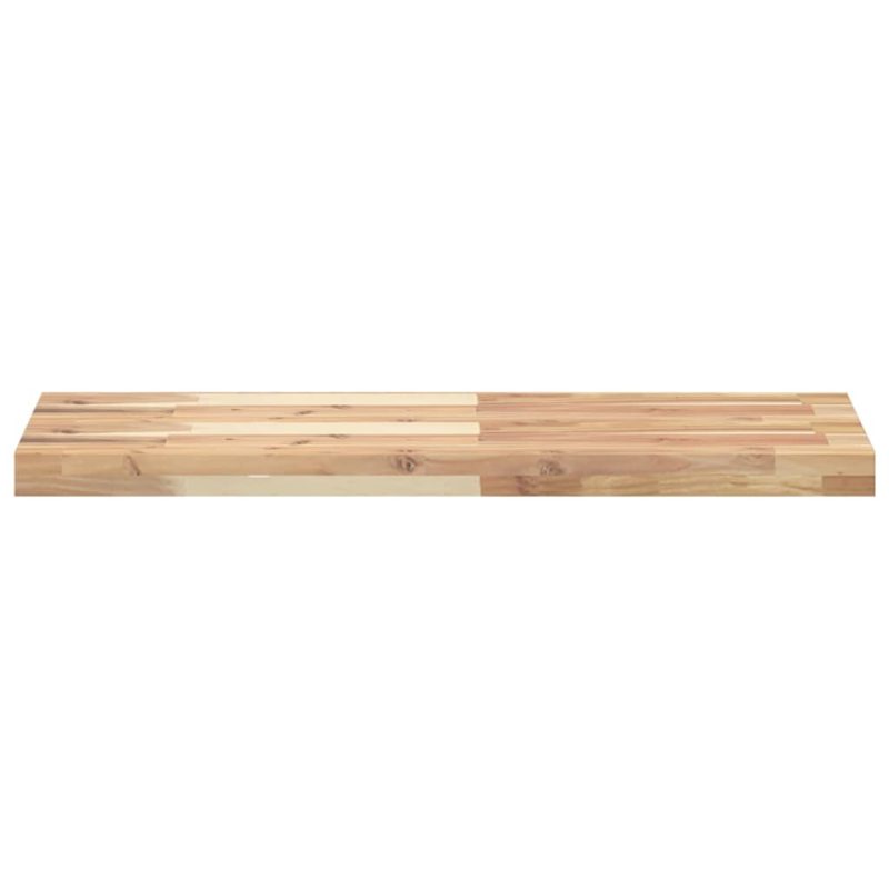 Plutajuća polica 100x30x4 cm masivno neobrađeno drvo bagrema - Slika 4