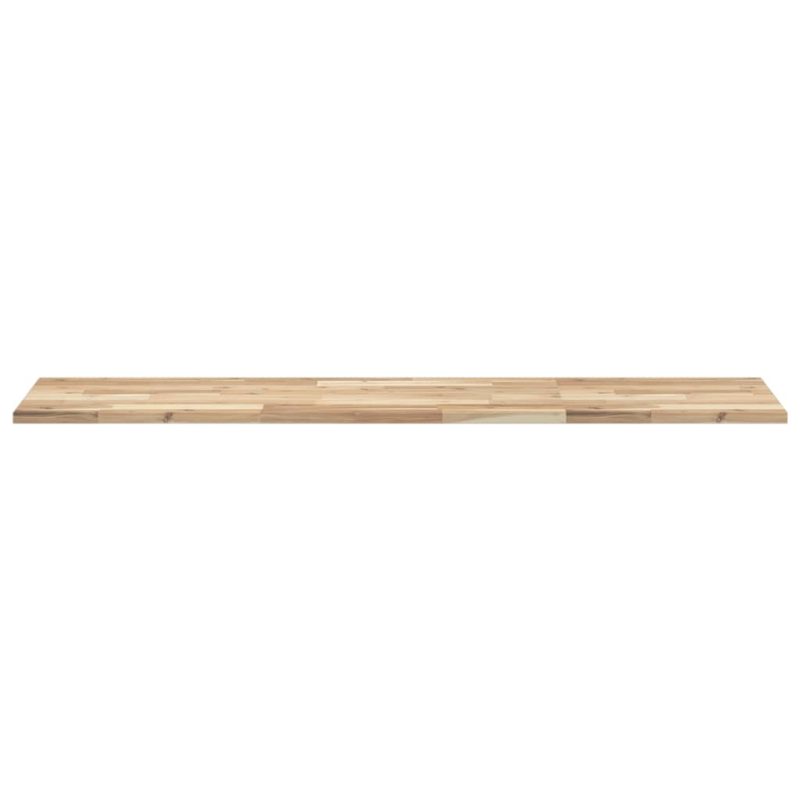 Plutajuća polica 120x40x2 cm masivno neobrađeno drvo bagrema - Slika 4