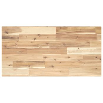 Plutajuća polica 60 x 40 x 2 cm masivno neobrađeno drvo bagrema