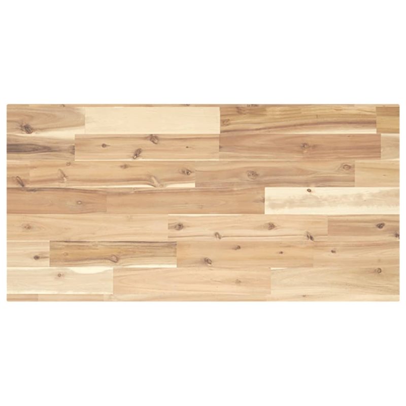 Plutajuća polica 60 x 40 x 2 cm masivno neobrađeno drvo bagrema