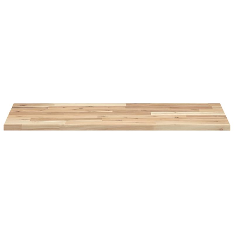 Plutajuća polica 60 x 40 x 2 cm masivno neobrađeno drvo bagrema - Slika 4