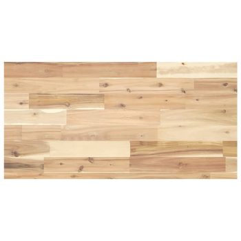 Plutajuća polica 60 x 40 x 4 cm masivno neobrađeno drvo bagrema