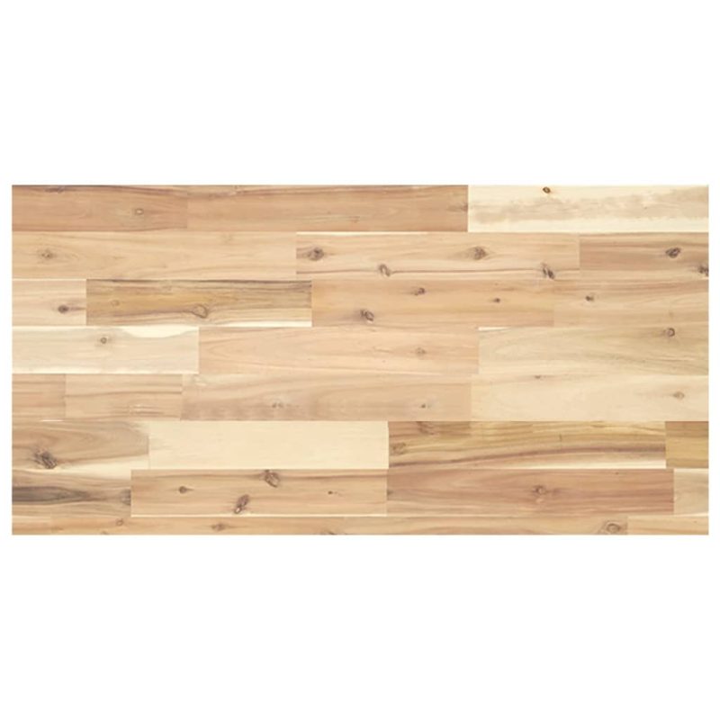 Plutajuća polica 60 x 40 x 4 cm masivno neobrađeno drvo bagrema