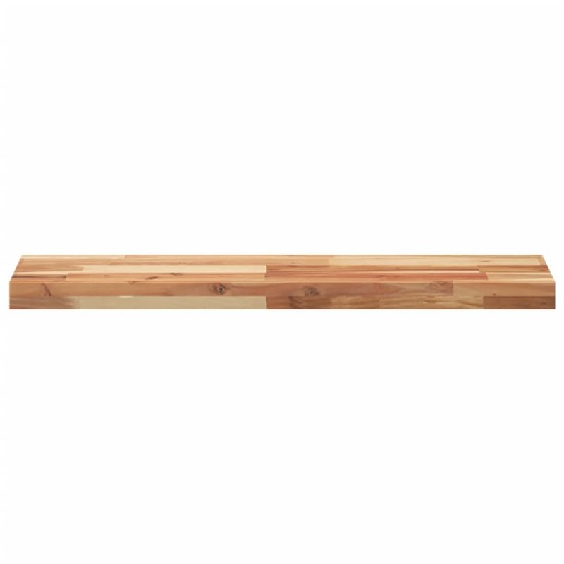 Plutajuća polica s uljnim premazom 100x20x4 cm od drva bagrema - Slika 4