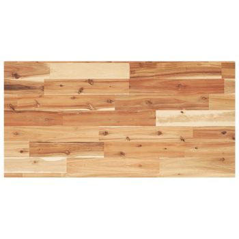 Plutajuća polica s uljnim premazom 100x40x2 cm od drva bagrema