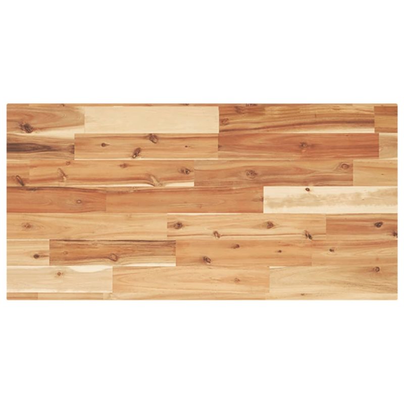 Plutajuća polica s uljnim premazom 100x40x2 cm od drva bagrema