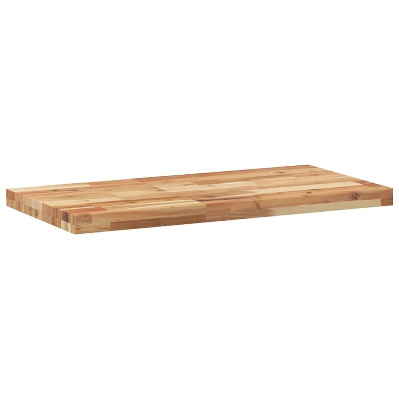 Plutajuće police 2kom s uljnim premazom 100x40x4cm drvo bagrema - Slika 3