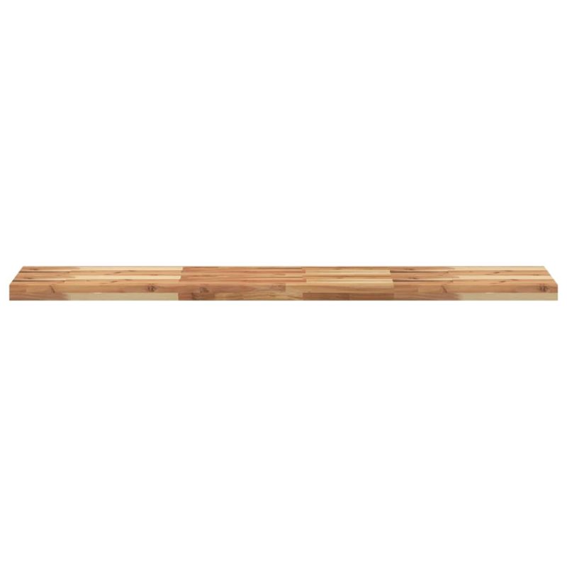 Plutajuće police 2kom s uljnim premazom 120x30x4cm drvo bagrema - Slika 4