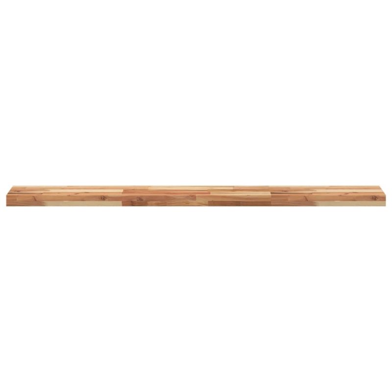 Plutajuće police 2kom s uljnim premazom 160x20x4cm drvo bagrema - Slika 4