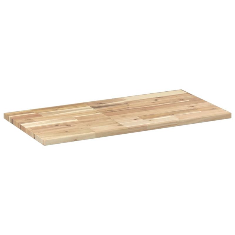 Plutajuće police 3 kom 60x40x2 cm od neobrađenog drva bagrema - Slika 3