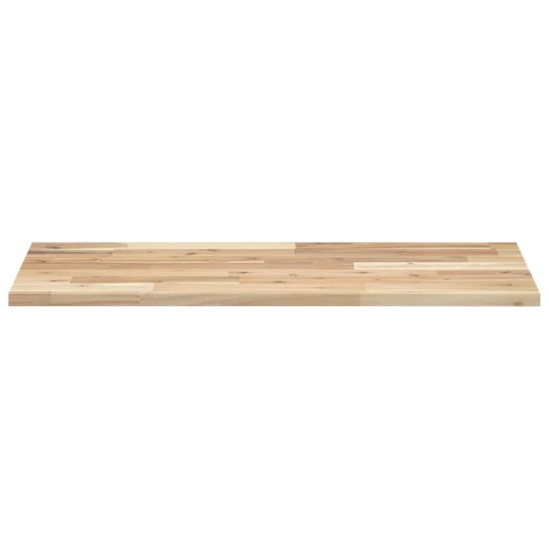 Plutajuće police 3 kom 60x40x2 cm od neobrađenog drva bagrema - Slika 4
