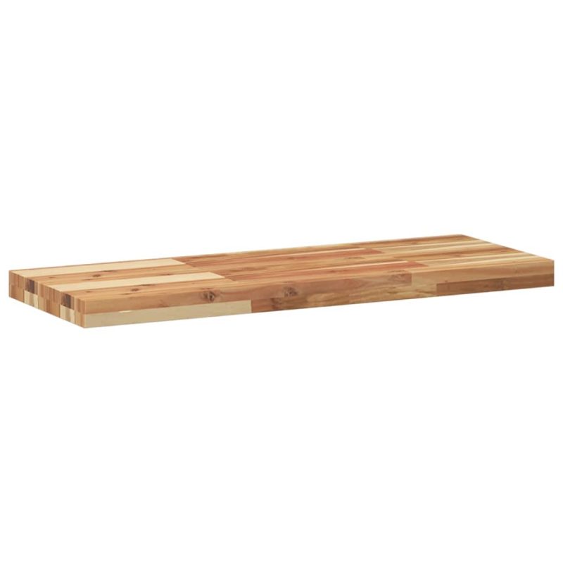 Plutajuće police 3kom s uljnim premazom 100x30x4cm drvo bagrema - Slika 3