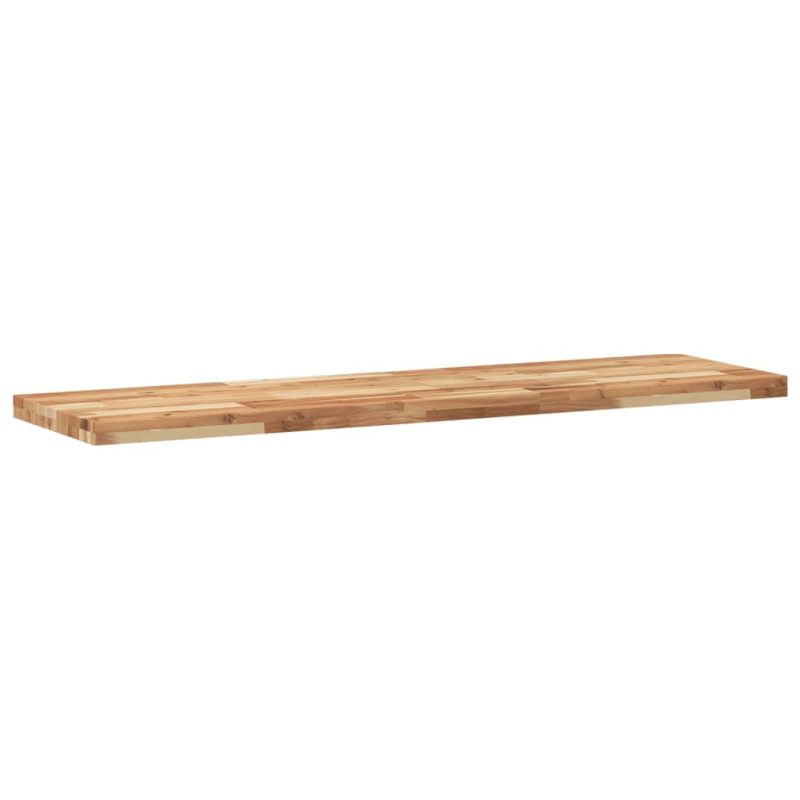 Plutajuće police 3kom s uljnim premazom 140x40x4cm drvo bagrema - Slika 3