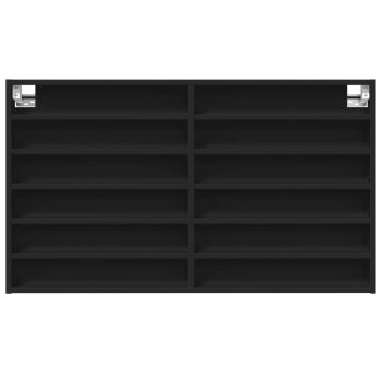 Vitrina crna 100x8