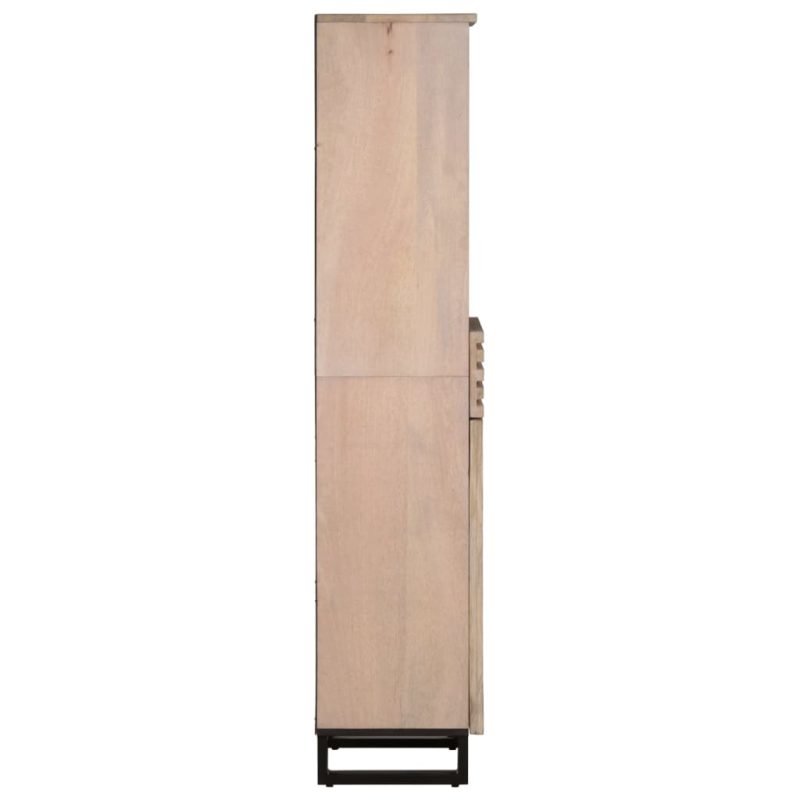 Komoda 38 x 34 x 160 cm od masivnog drva manga - Slika 3