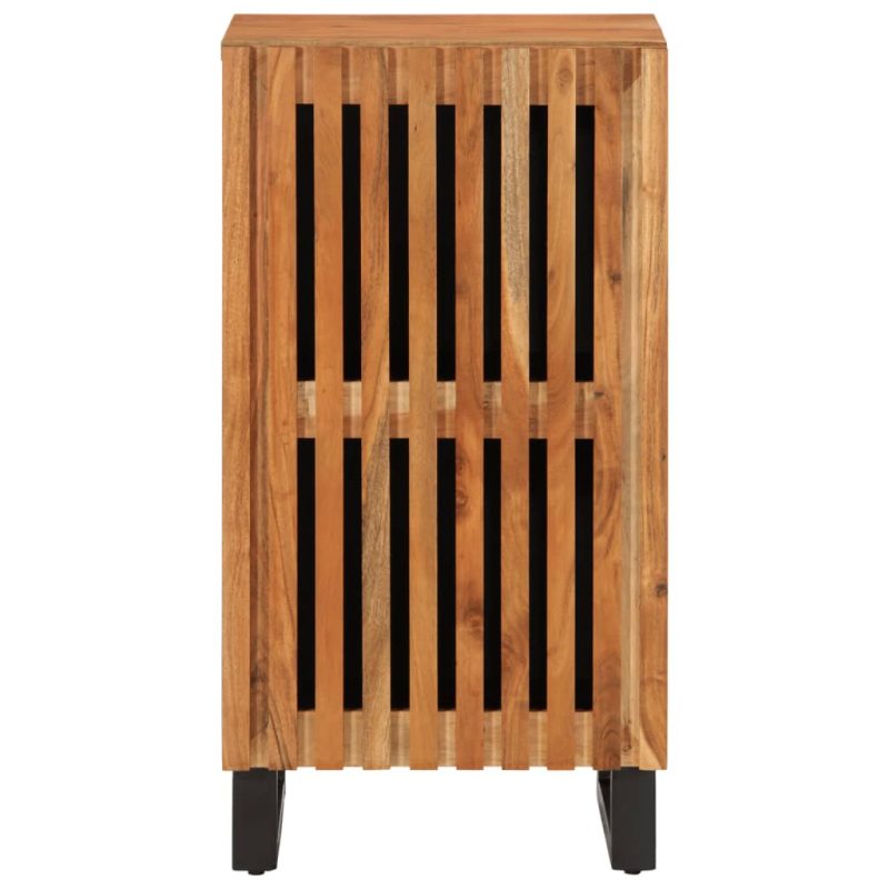 Komoda 40 x 34 x 75 cm od masivnog drva bagrema - Slika 3