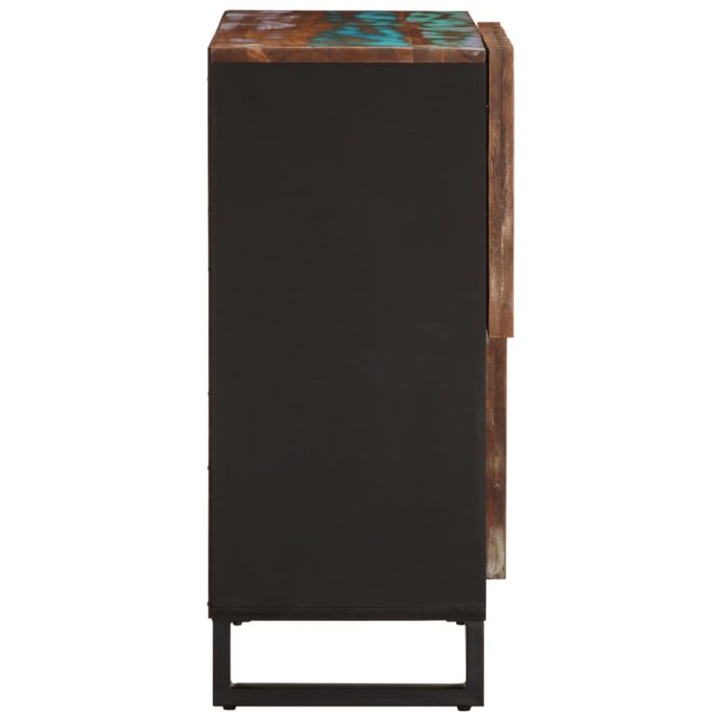 Komoda 80 x 34 x 75 cm od masivnog drva bagrema - Slika 4