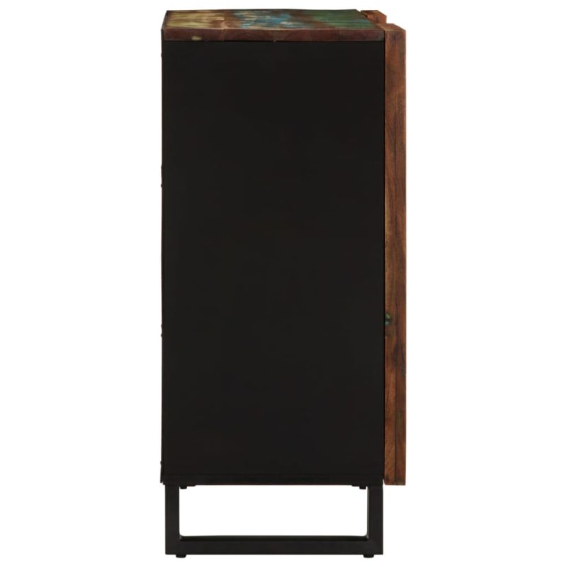 Komoda 90 x 34 x 75 cm od masivnog drva bagrema - Slika 3