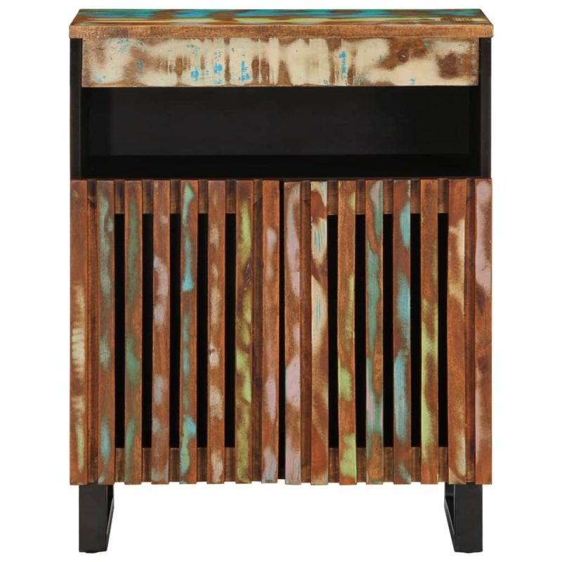 Komoda od masivnog drva bagrema 60 x 34 x 75 cm - Slika 3