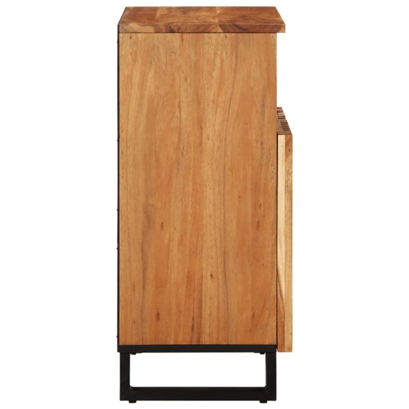 Komoda od masivnog drva bagrema 60 x 34 x 75 cm - Slika 4