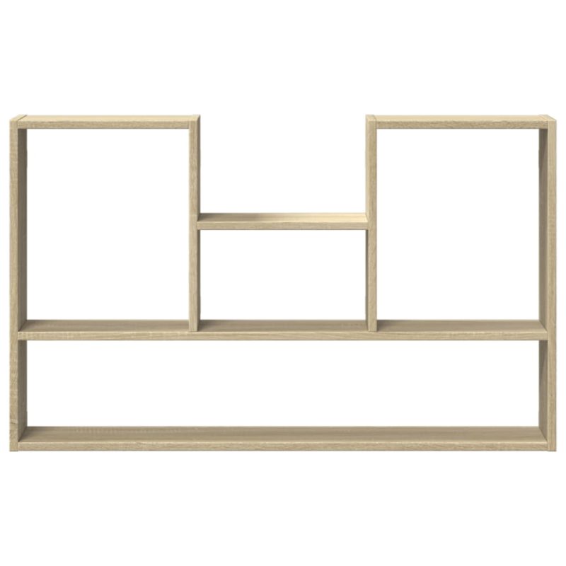 Zidna polica boja hrasta sonome 99x15x60 cm konstruirano drvo - Slika 4