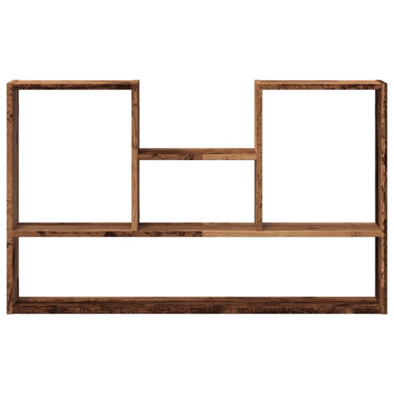 Zidna polica boja staro drvo 99x15x60 cm konstruirano drvo - Slika 4
