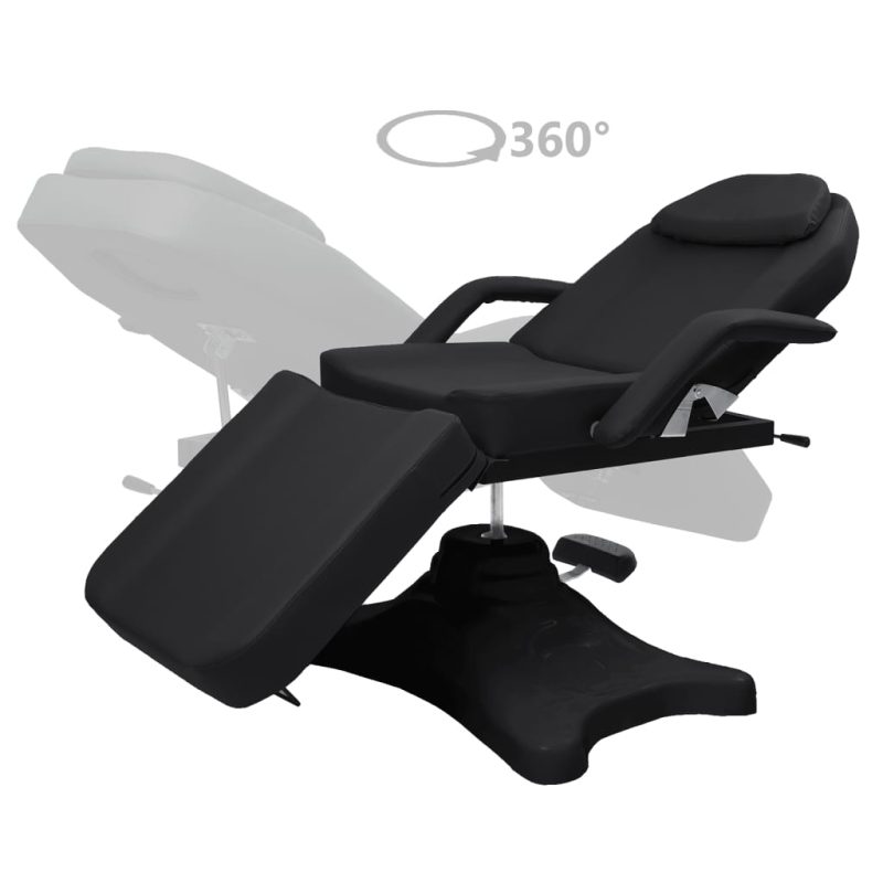 Masažni stol crni 180 x 62 x (86